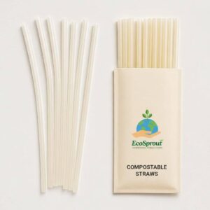 Compostable Straight Straws